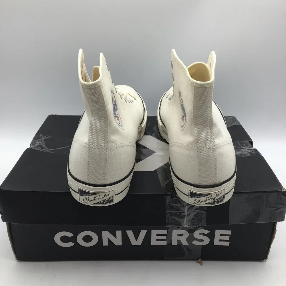 Converse Lucky Star High Top Egret Black Mens Size 9 Sneaker 163158C NEW - Picture 4 of 6